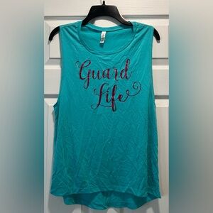 BELLA CANVAS Guard Life Turquoise Tank Top